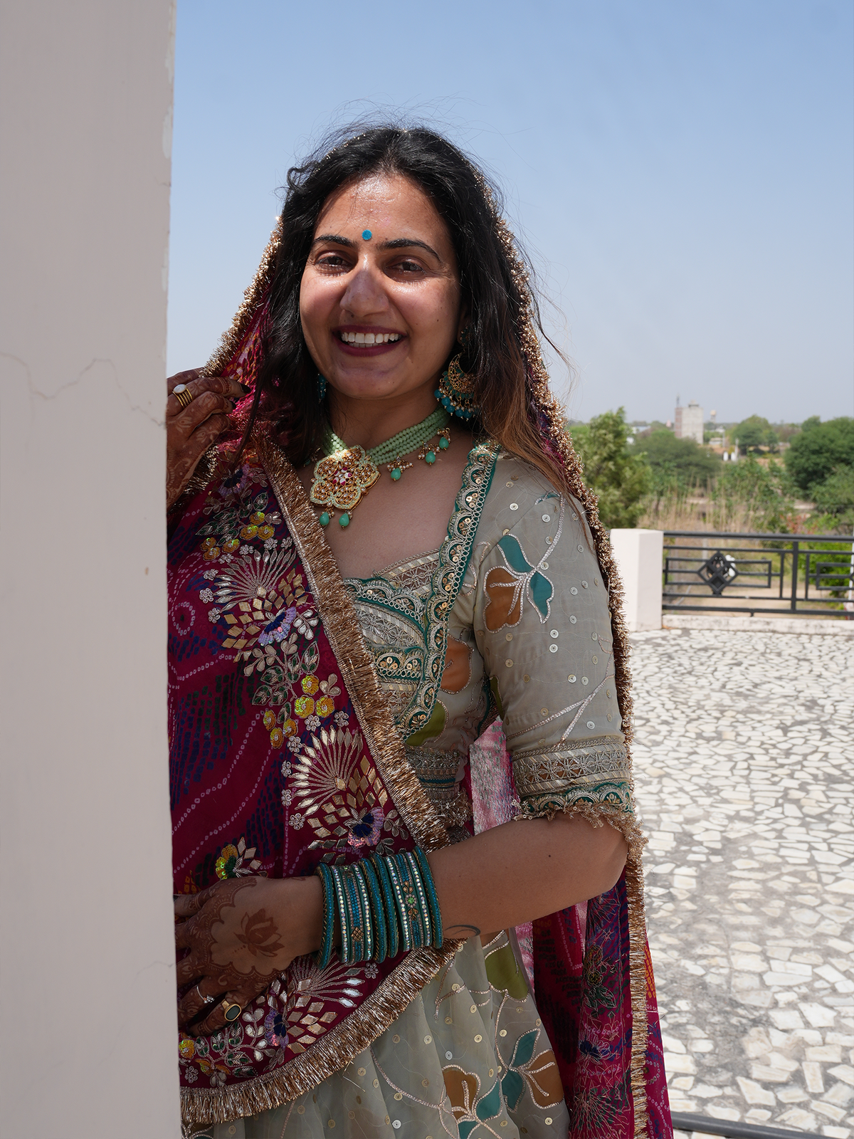 Pista Color Lehenga With Angi Style Blouse Set