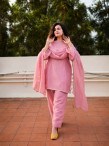 Pink Farshi Salwar Suit
