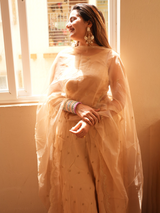 Beautiful Ivory Lelenga Set With Dupatta