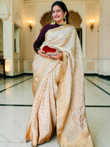 Golden Saree Set